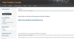 Desktop Screenshot of clubtriatloncoruna.org